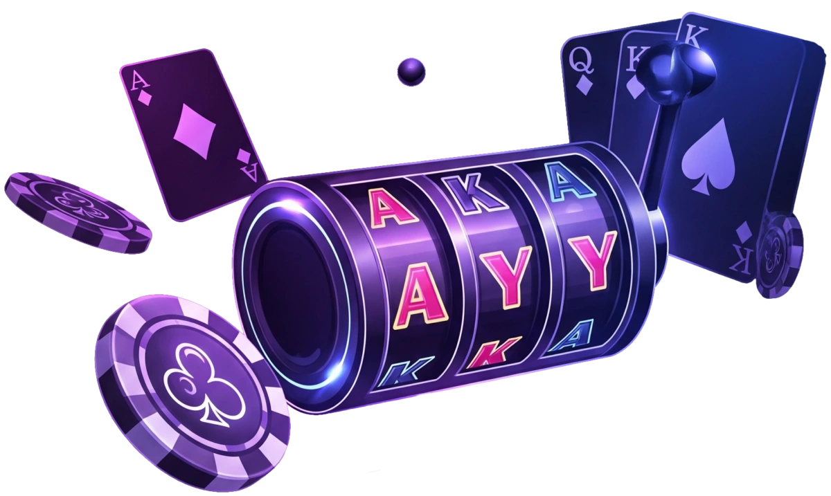 Abstract graphic representing social casino games